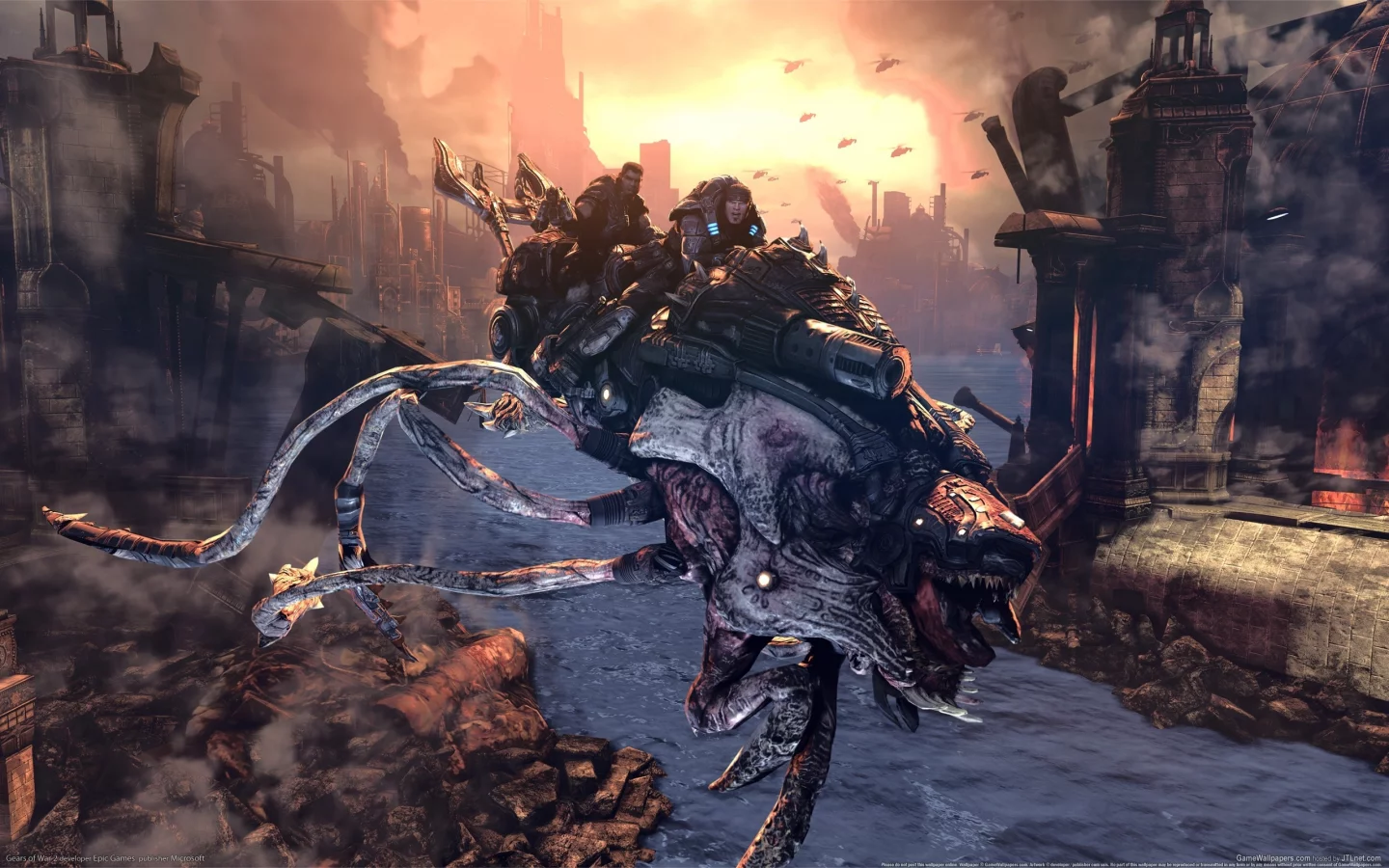 Gears of War 2, game, игра, компьютерные игры, видео игры, pc games
