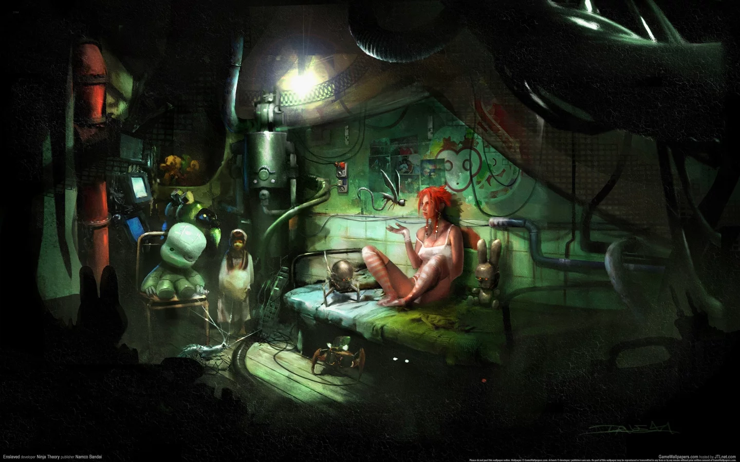 game, компьютерные игры, игра, видео игры, pc games, Enslaved