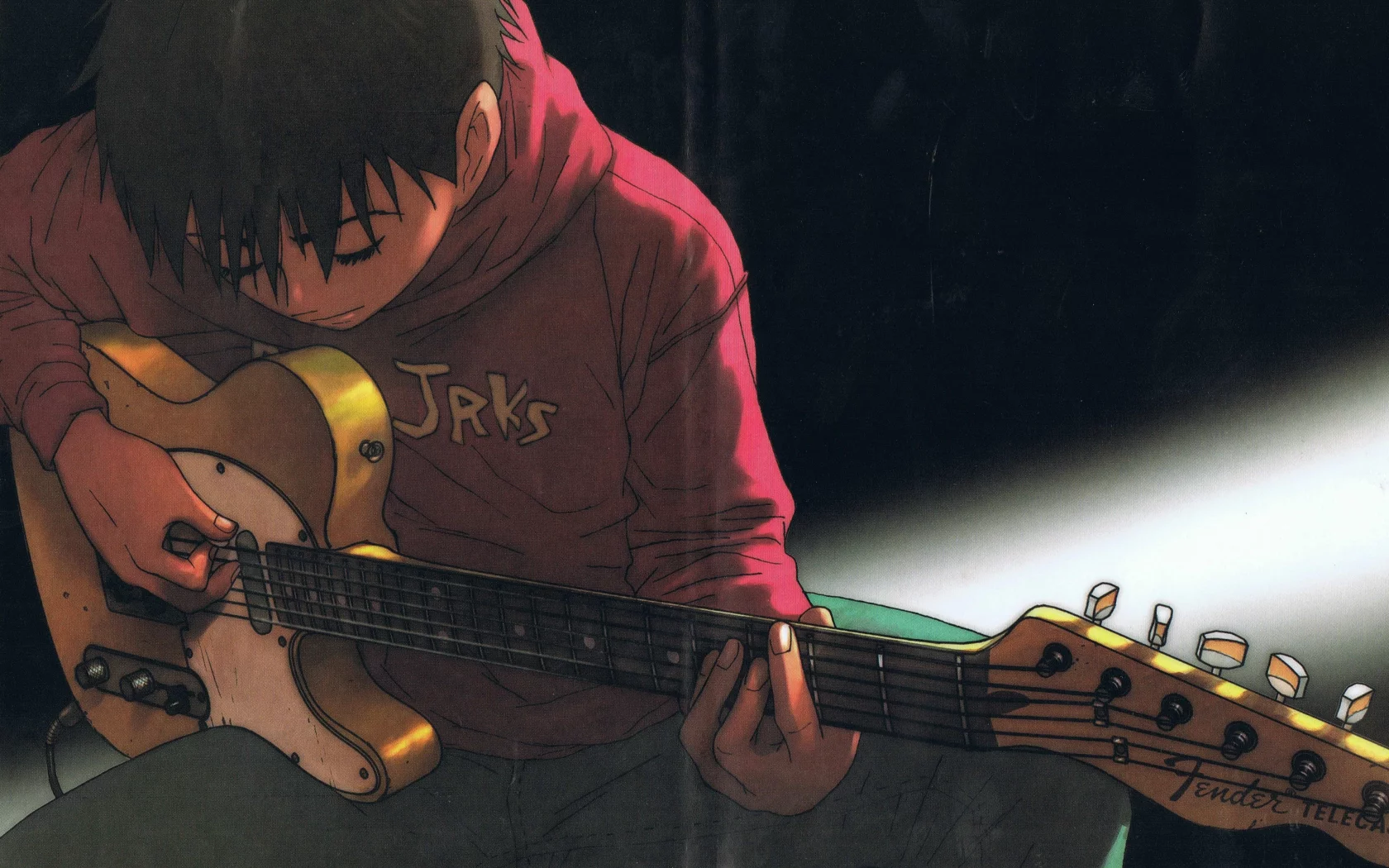 tanaka yukio, гитара, telecaster, mongolian chop squad, танака юкио, pleasure, beck, удовольствие, fender, guitar, монгольская отбивная команда, бек