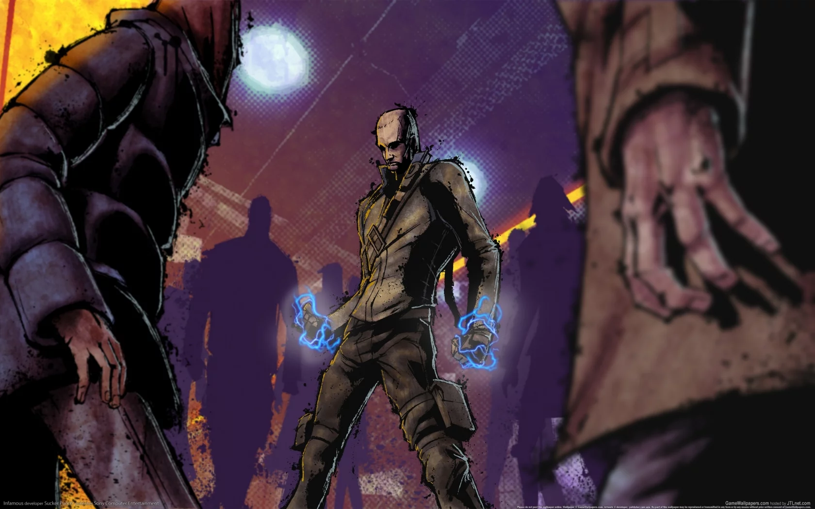 pc games, game, игра, видео игры, компьютерные игры, Infamous