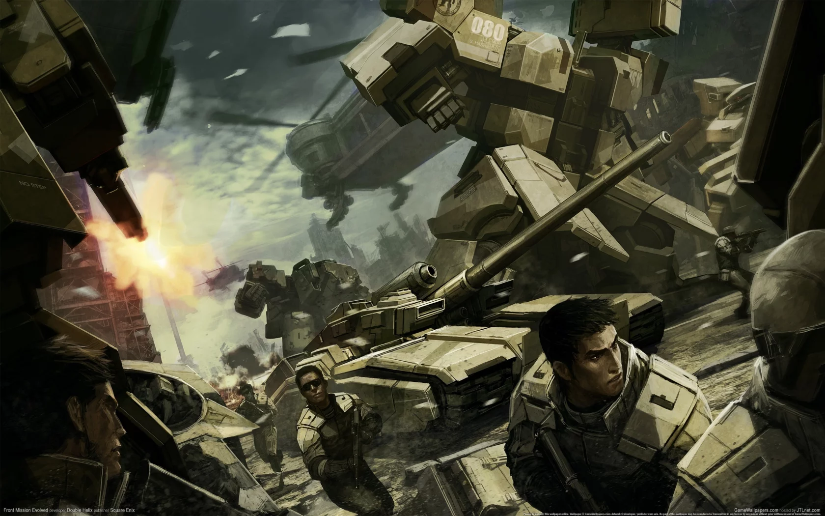 игра, компьютерные игры, Front Mission Evolved, pc games, видео игры, game