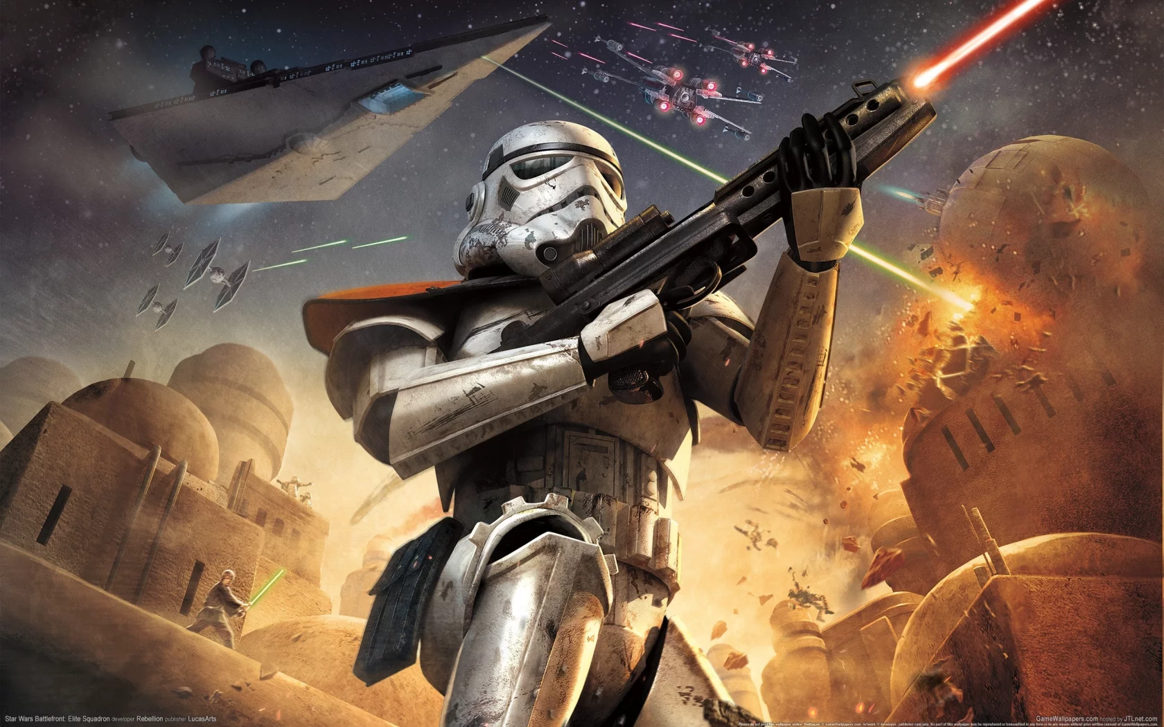 pc games, Star Wars Battlefront: Elite Squadron, game, компьютерные игры, игра, видео игры