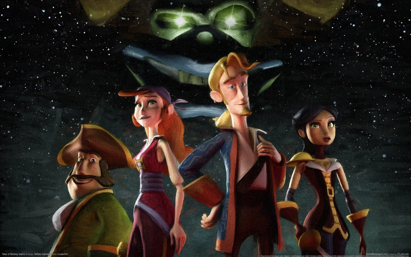 pc games, видео игры, игра, компьютерные игры, game, Tales of Monkey Island