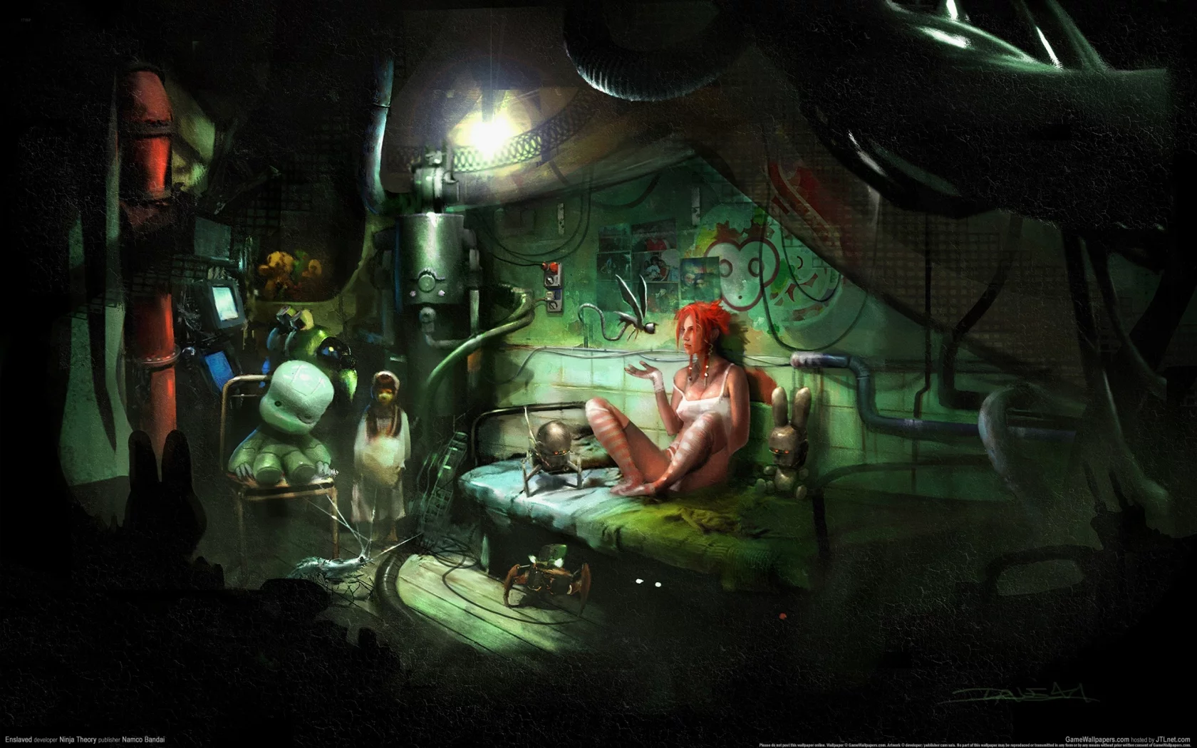 game, компьютерные игры, игра, видео игры, pc games, Enslaved