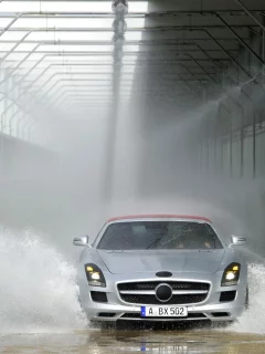 SLS, автомобили, машины, авто, Mercedes-Benz