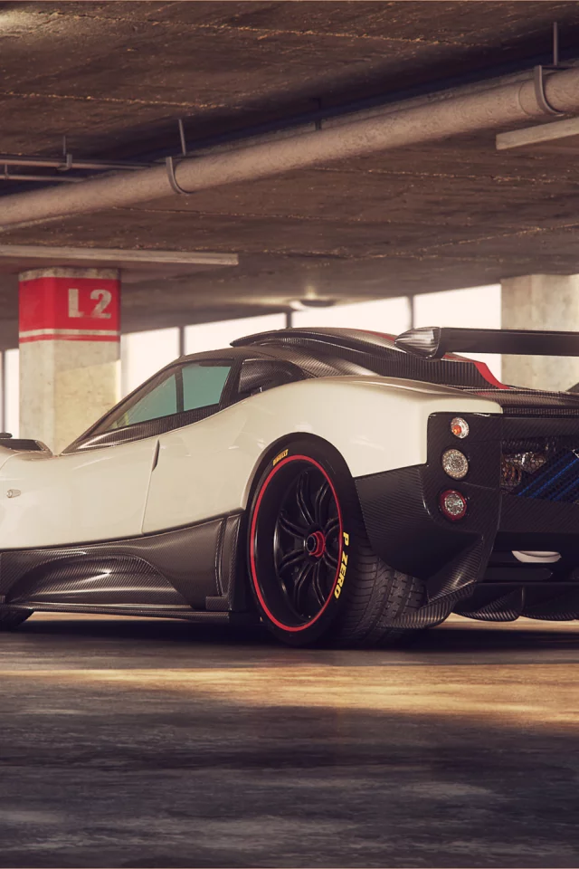машина, авто, машины, pagani zonda, погани, автомобили, зонда, парковка