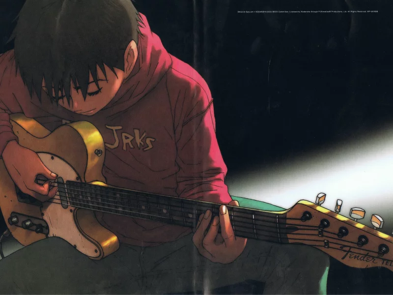 tanaka yukio, гитара, telecaster, mongolian chop squad, танака юкио, pleasure, beck, удовольствие, fender, guitar, монгольская отбивная команда, бек