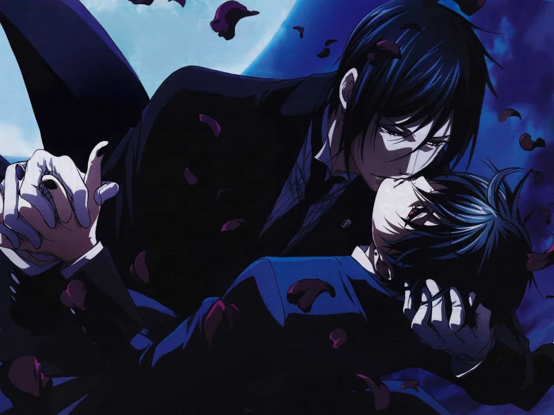 black butler, kuroshitsuji, Сиэль Фантомхайв, Себастьян Михаэлис, Сиэль, sebastian michaelis, Себастьян, ciel phantomhive, ciel, Тёмный дворецкий, sebastian
