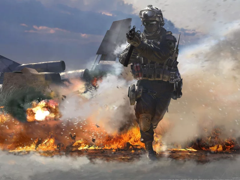 игра, pc games, game, Modern Warfare 2, компьютерные игры, видео игры