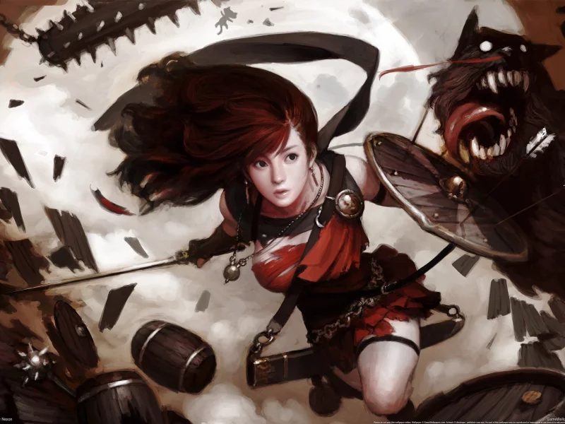 компьютерные игры, Vindictus, видео игры, game, pc games, игра