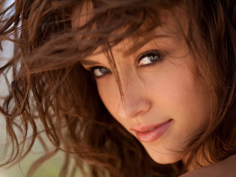 губы, malena morgan, красивая, девушка, волосы, девушки, лицо, взгляд, девушка