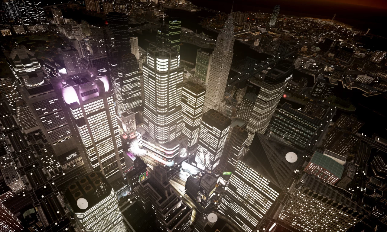 нью йорк, Grand theft auto iv, gta, ночь, город