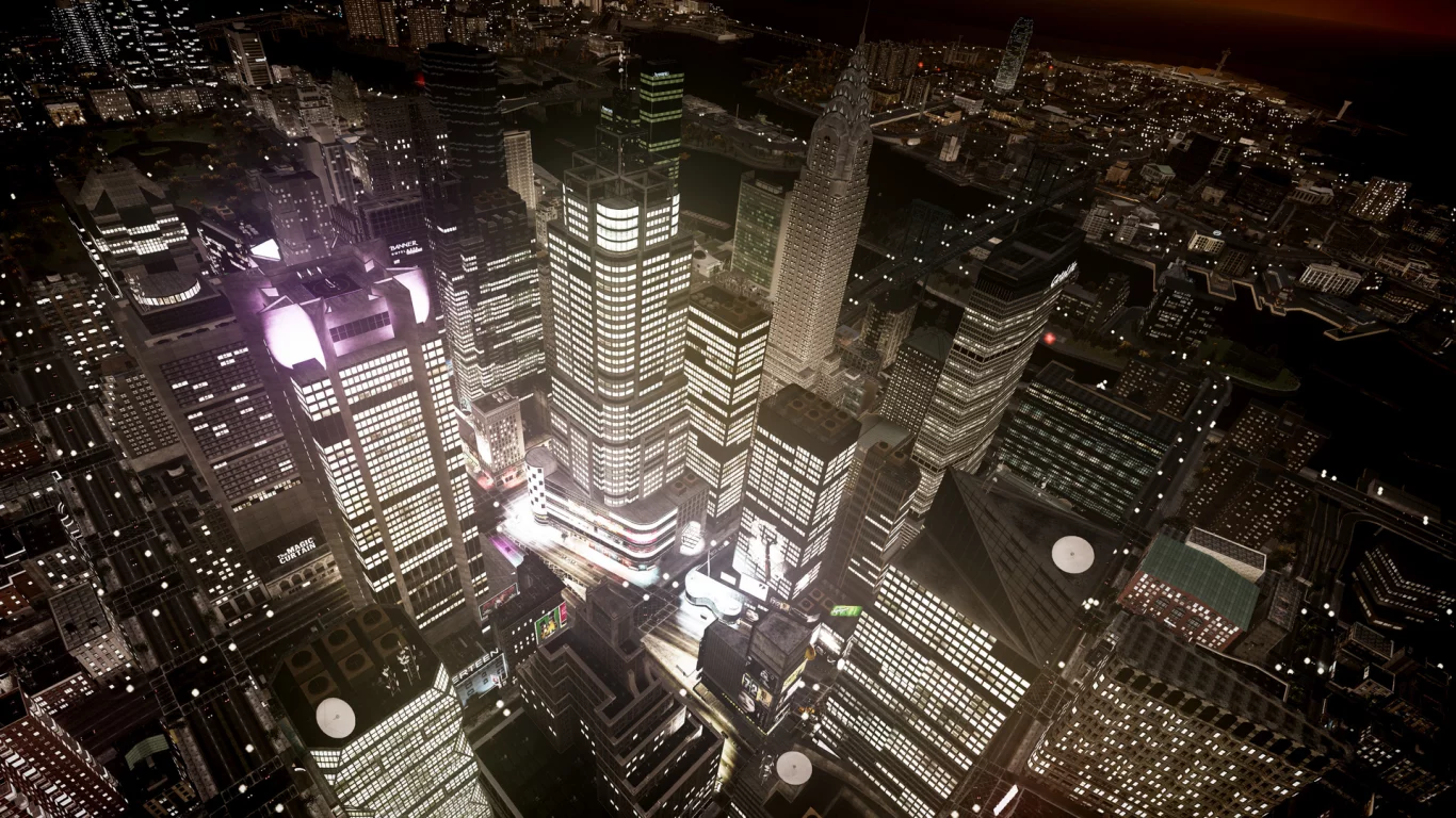 нью йорк, Grand theft auto iv, gta, ночь, город