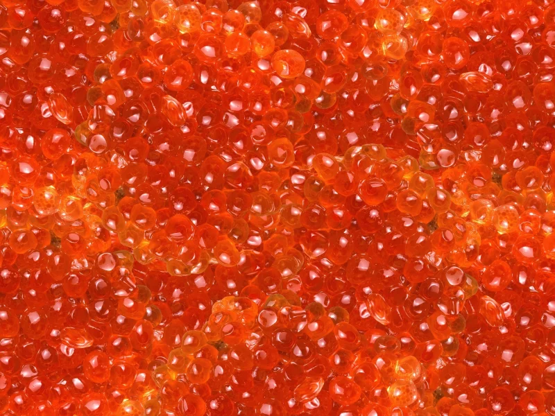 красная, вкусно, зерна, икра