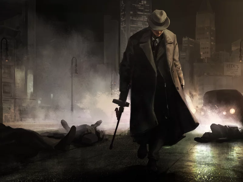 гангстер, ночь, крёстный отец, godfather, мафия, город
