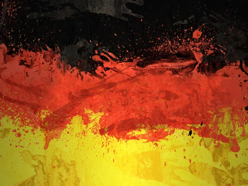 германия, цвета, German, flag, флаг, краски