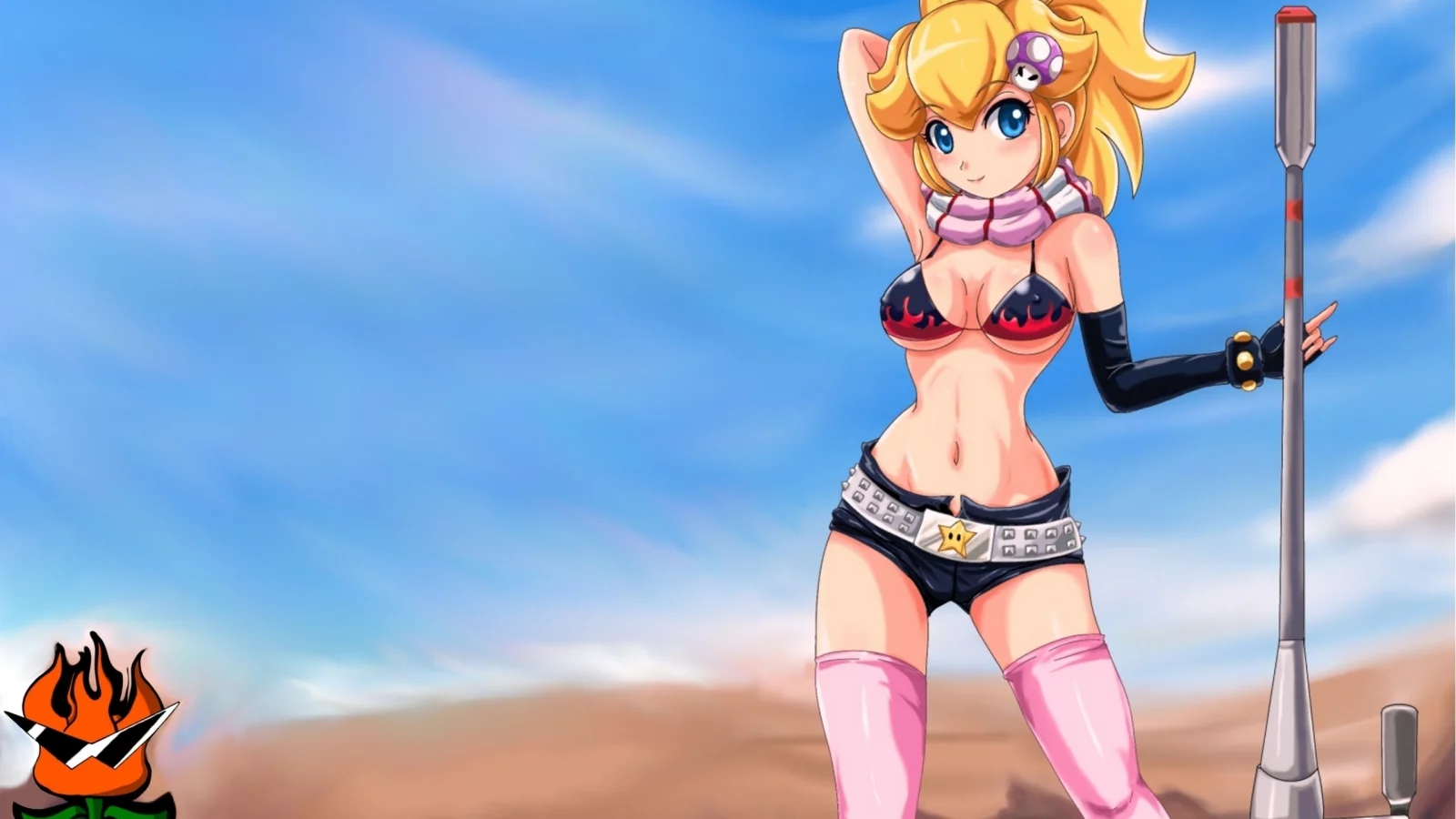 пародия, tengen toppa gurren-lagann, super mario