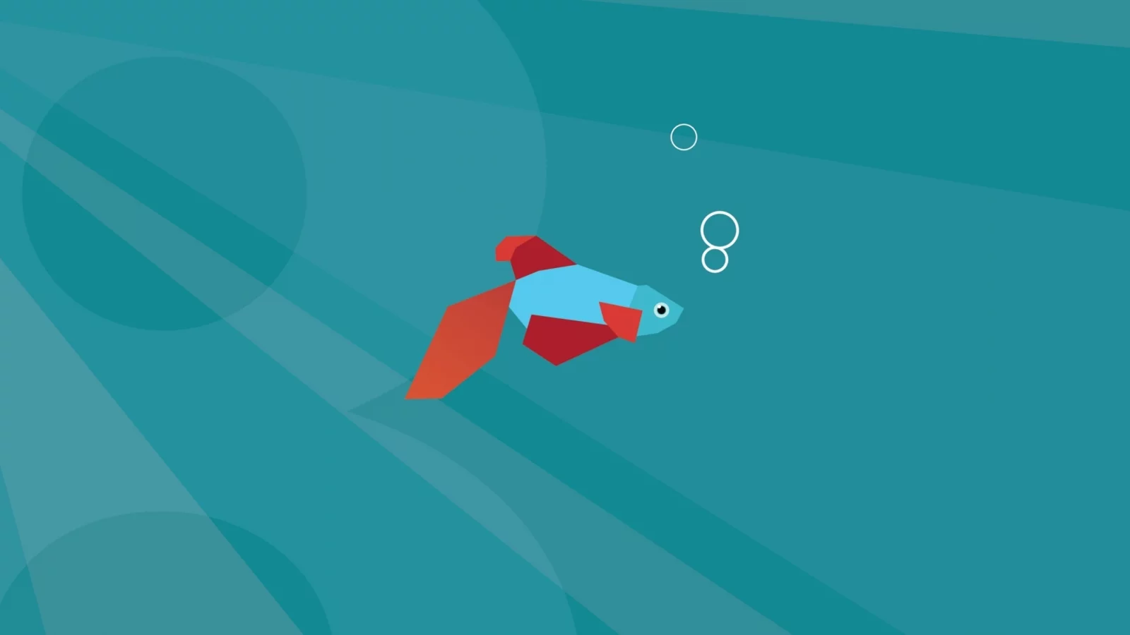 windows 8, рыбка, minimal, default