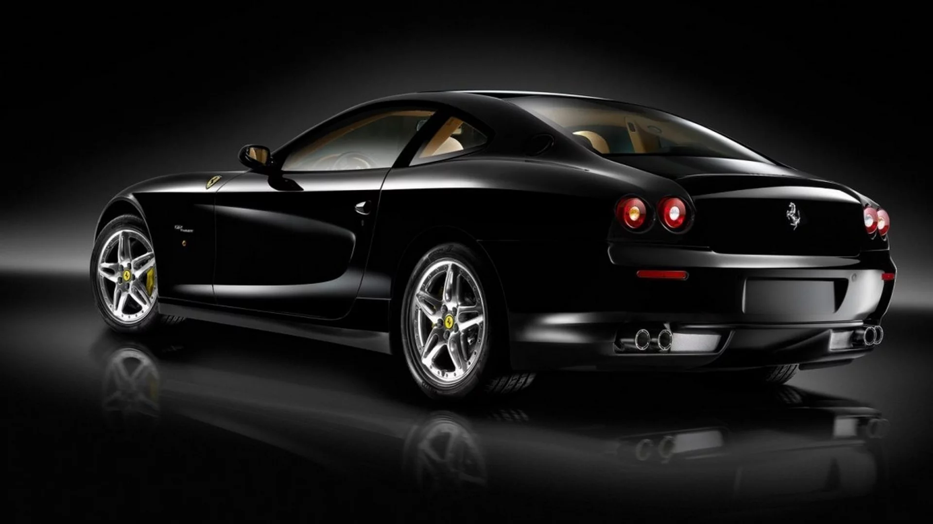 суперкар, ferrari, черный