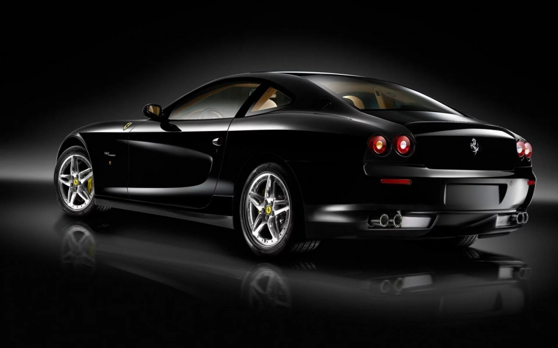 суперкар, ferrari, черный