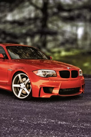 1series, bmw, оранж, блики