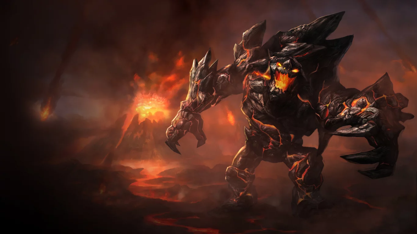 league of legends, malphite, малфит, obsidian malphite