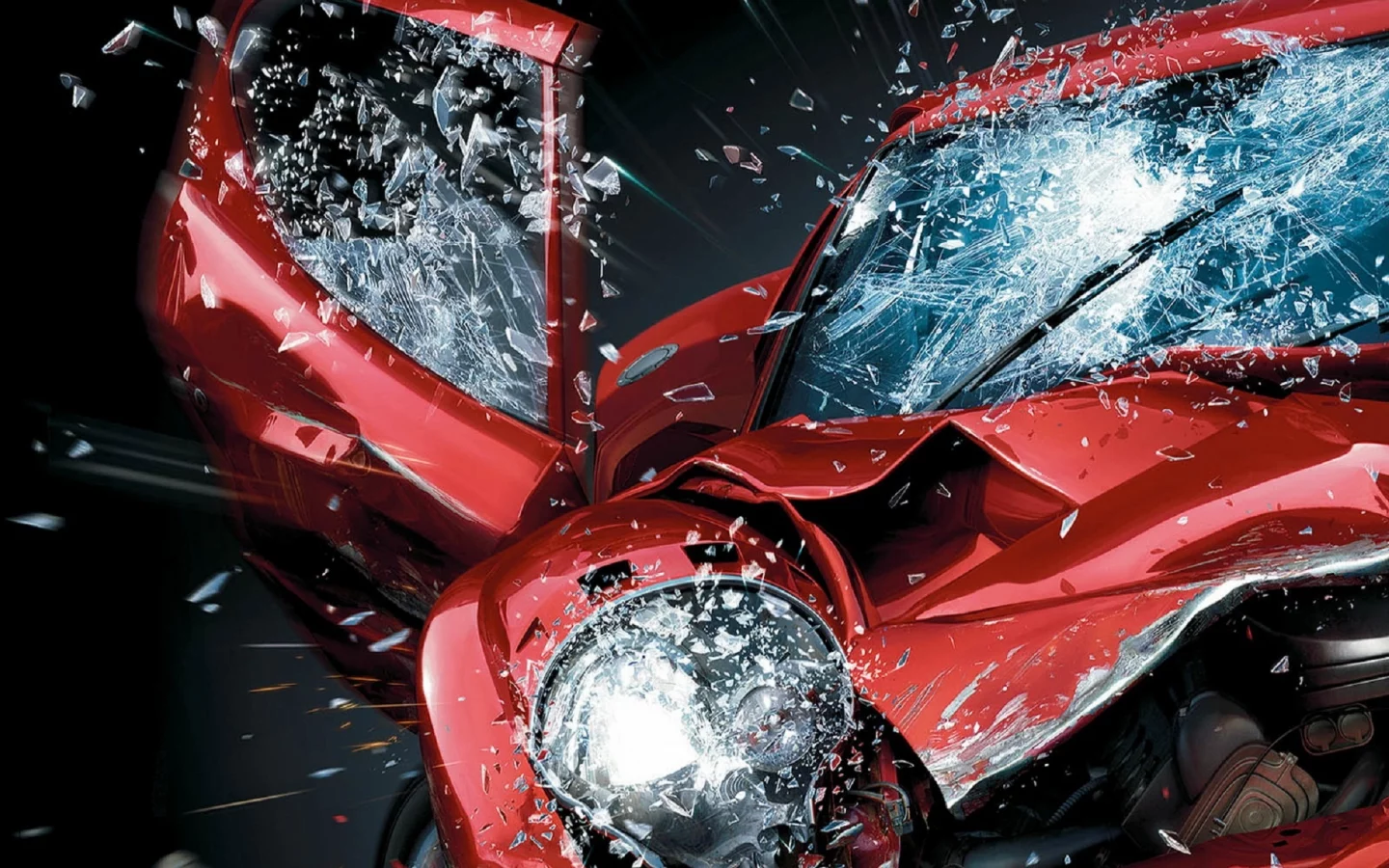 авто, авария, car crash