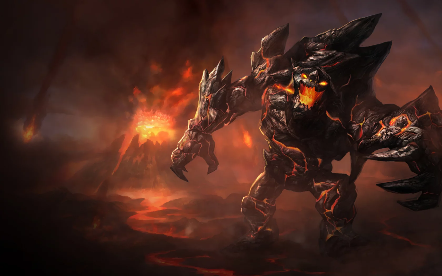 league of legends, malphite, малфит, obsidian malphite