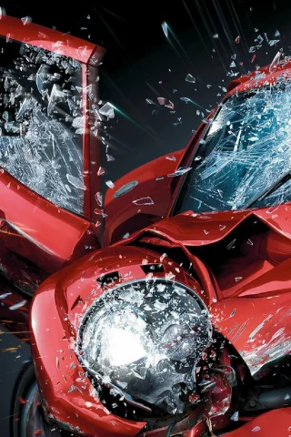 авто, авария, car crash