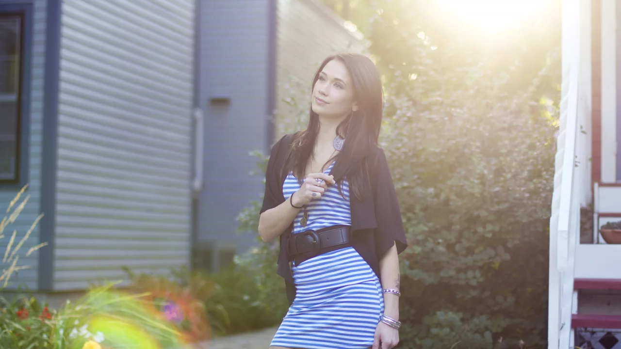 брюнетка, megan lyn, модель, взгляд