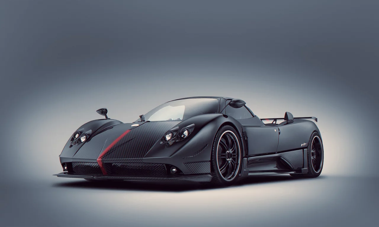 zonda, black edition, cinque, pagani