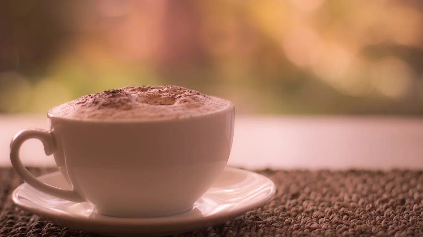кофе, латте, morning coffee, пенка, утренний
