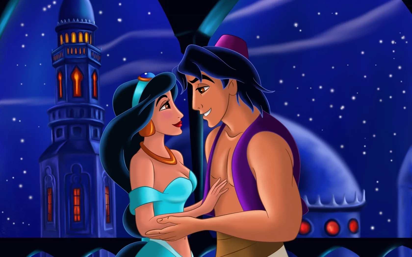walt disney, aladdin, animated film, fanart, together forever, movie