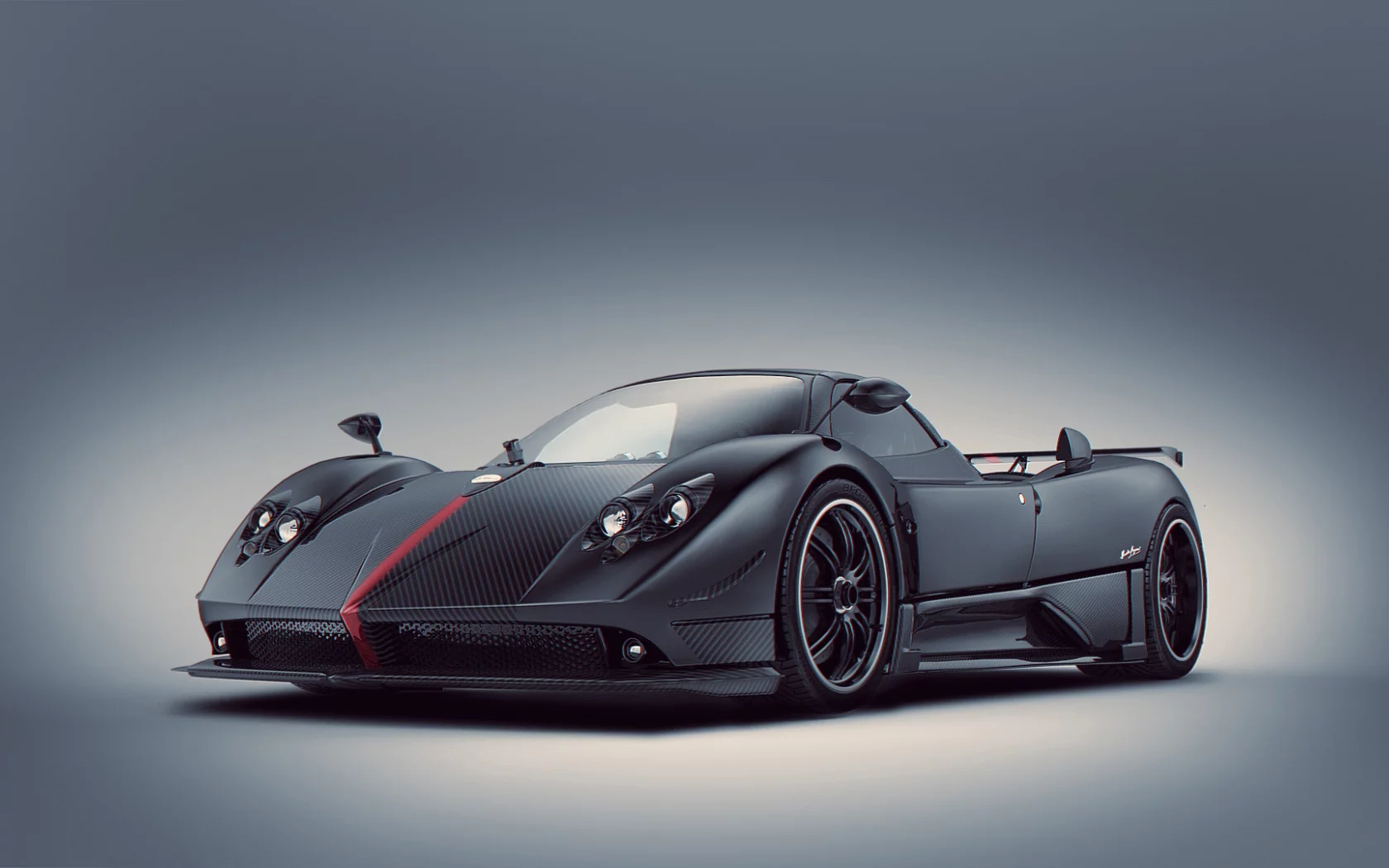 zonda, black edition, cinque, pagani