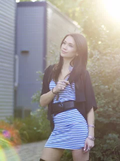 брюнетка, megan lyn, модель, взгляд