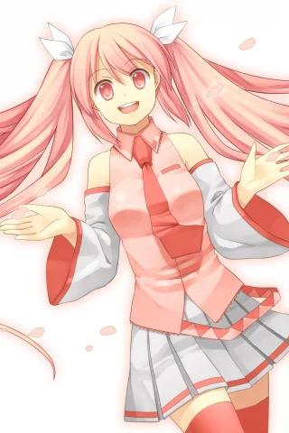 vocaloid, сакура, miku sakura, вокалоид, девушка