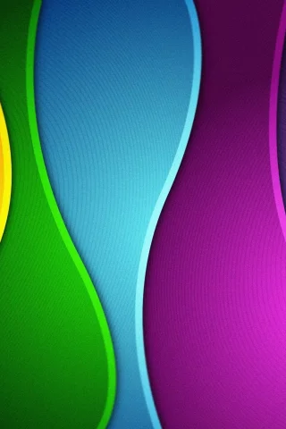 colors, волны, абстракции, rainbow