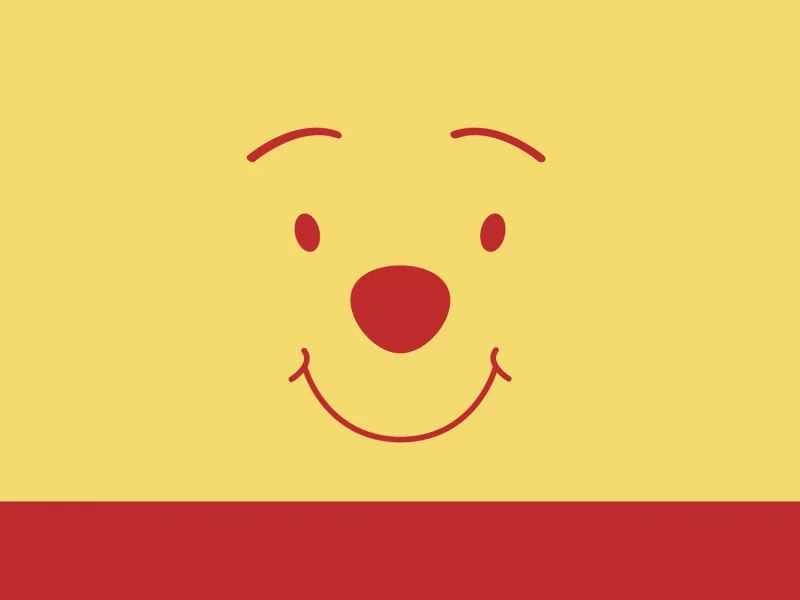 глаза, винни-пух, winnie-the-pooh, улыбка, нос
