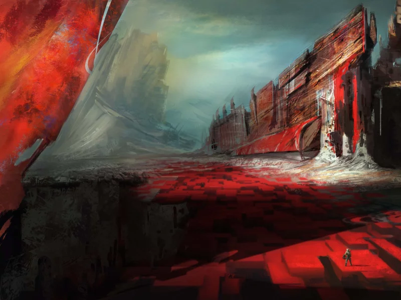 art, рисунок, фантастика, арт, redtombs