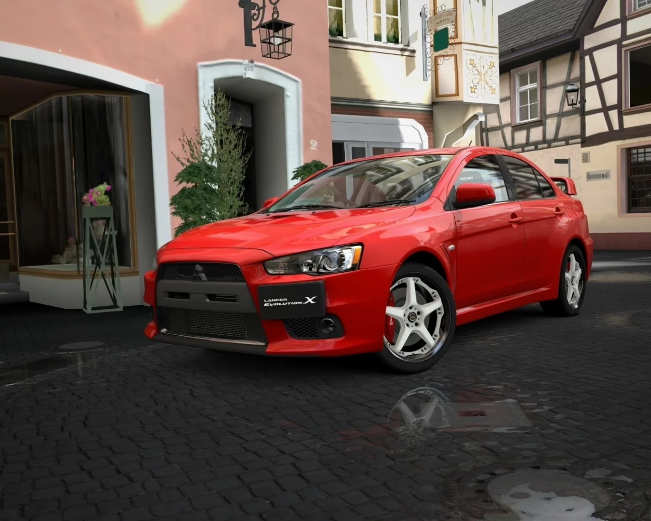 gt5, evo, митсубиси