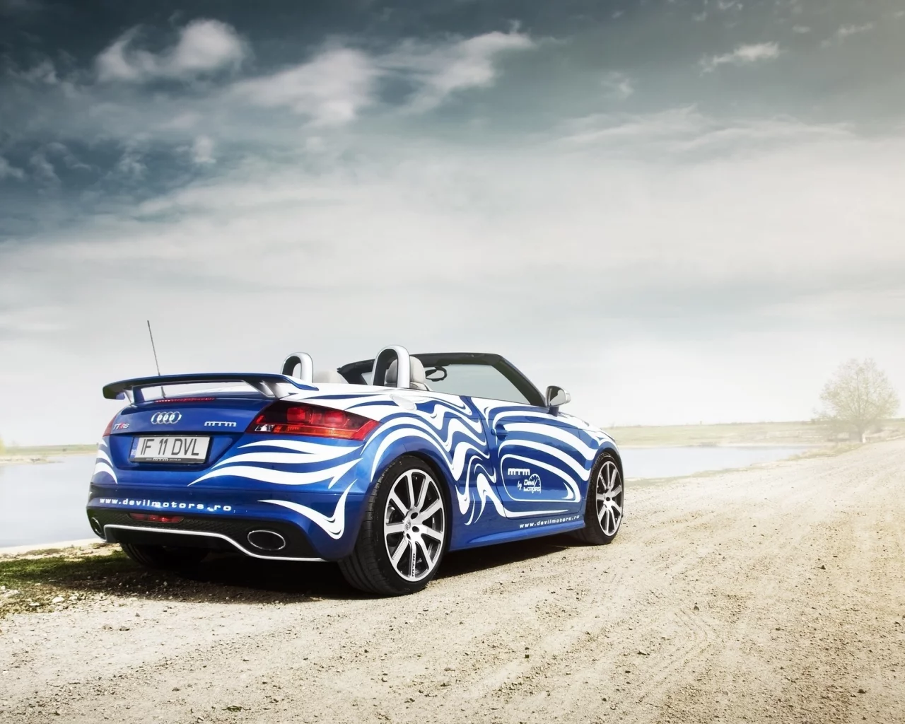 машины, audi, тюнинг, tt, авто, дорога