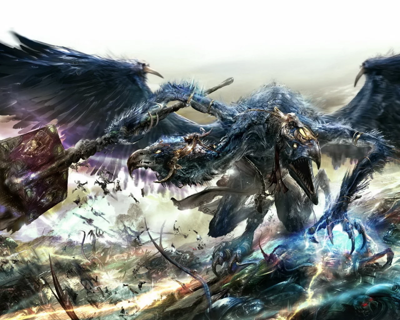 битва, космодесант, хаос, warhammer 40k