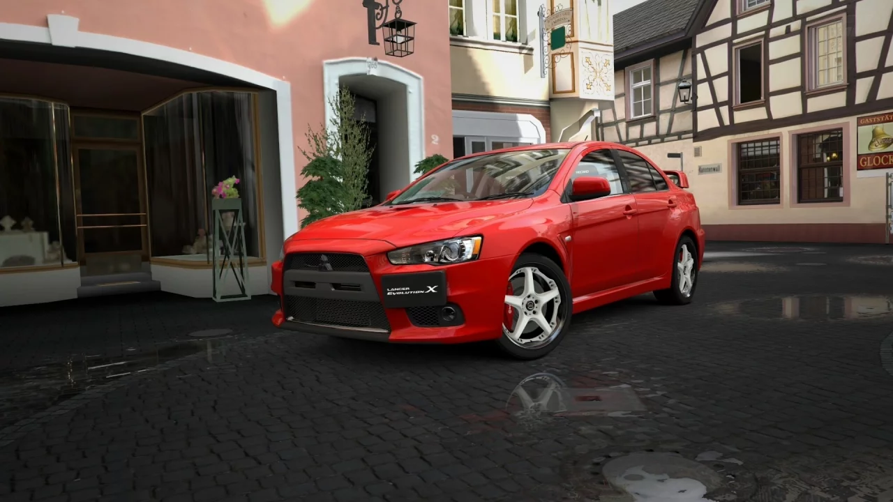 gt5, evo, митсубиси