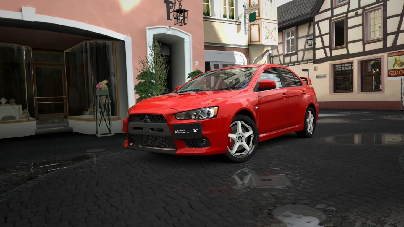 gt5, evo, митсубиси