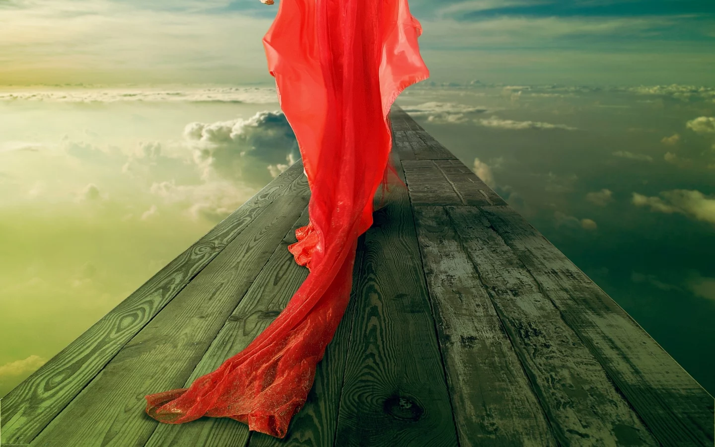 девушка в красном платье, the red, шлейф