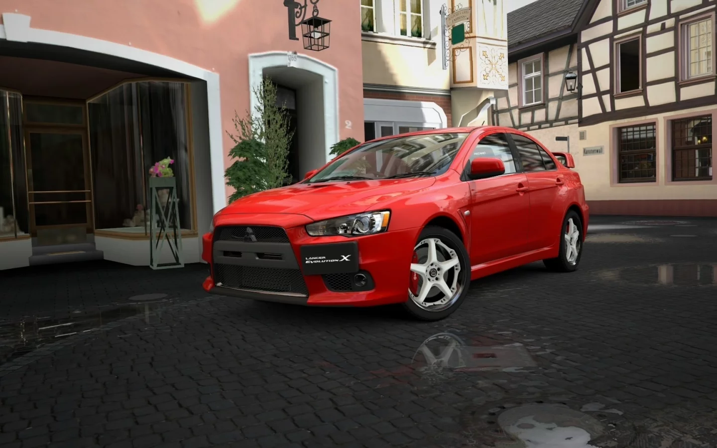 gt5, evo, митсубиси