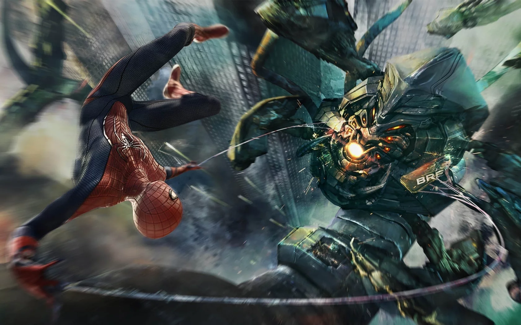 человек-паук, город, the amazing spider-man