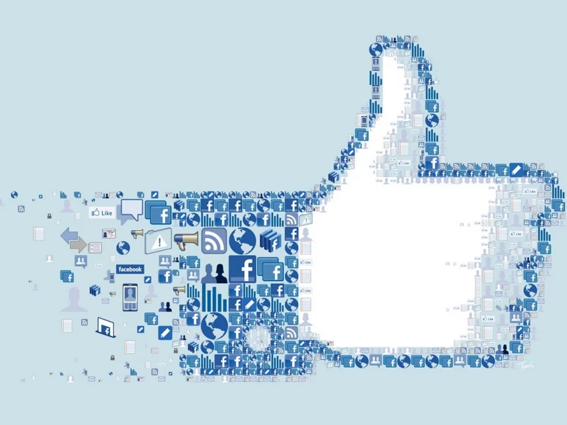 facebook, icon, коллаж, значки, логотип