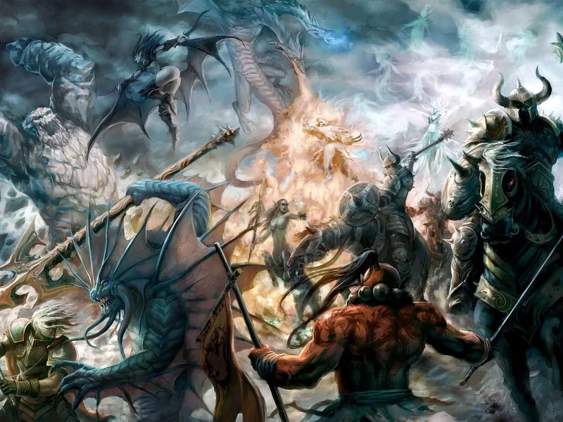 Дота, Warcraft