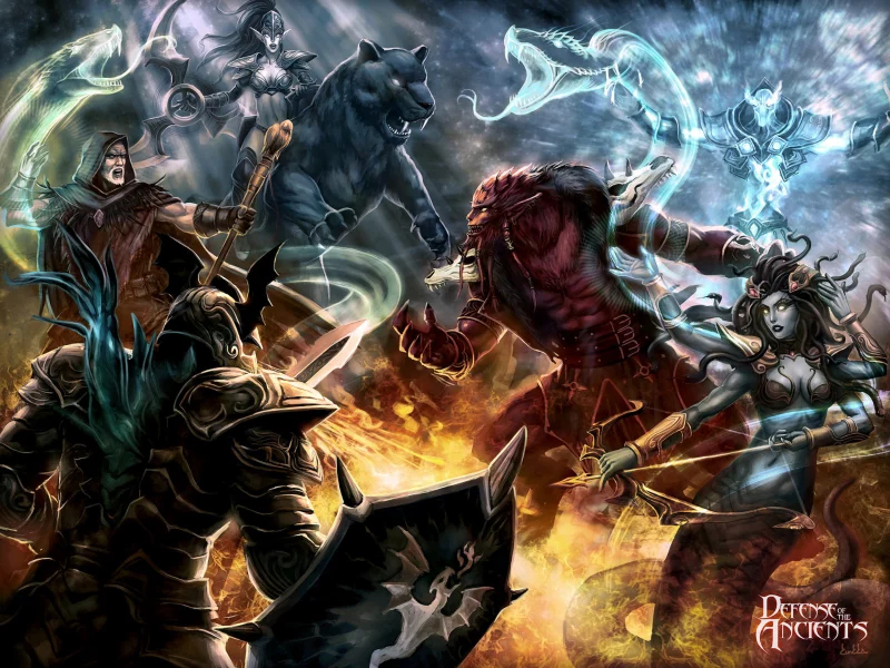 Dota, Warcraft